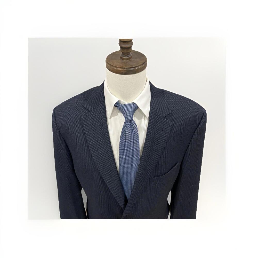 GORGEOUS HUGO BOSS CASHMERE WOOL BLEND SPORT COAT 48R MADE IN TURKEY VGC!